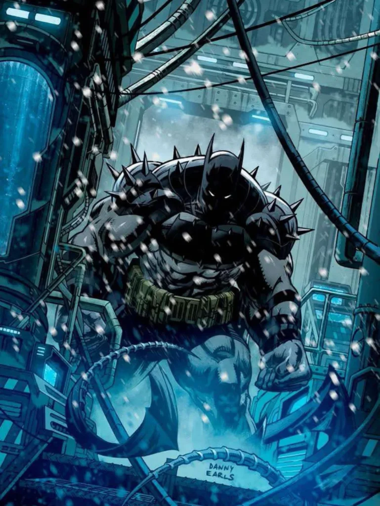 Absolute Batman #8 Variant Cover by Danny Earls - Colour