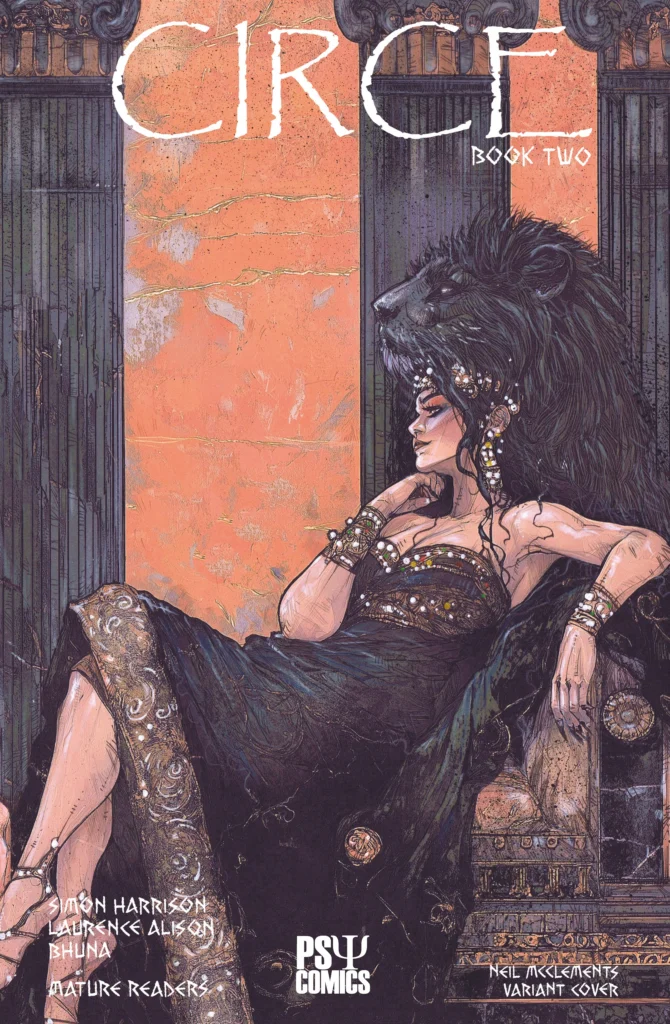 Circe Book 2 - Neil McClements Variant Cover