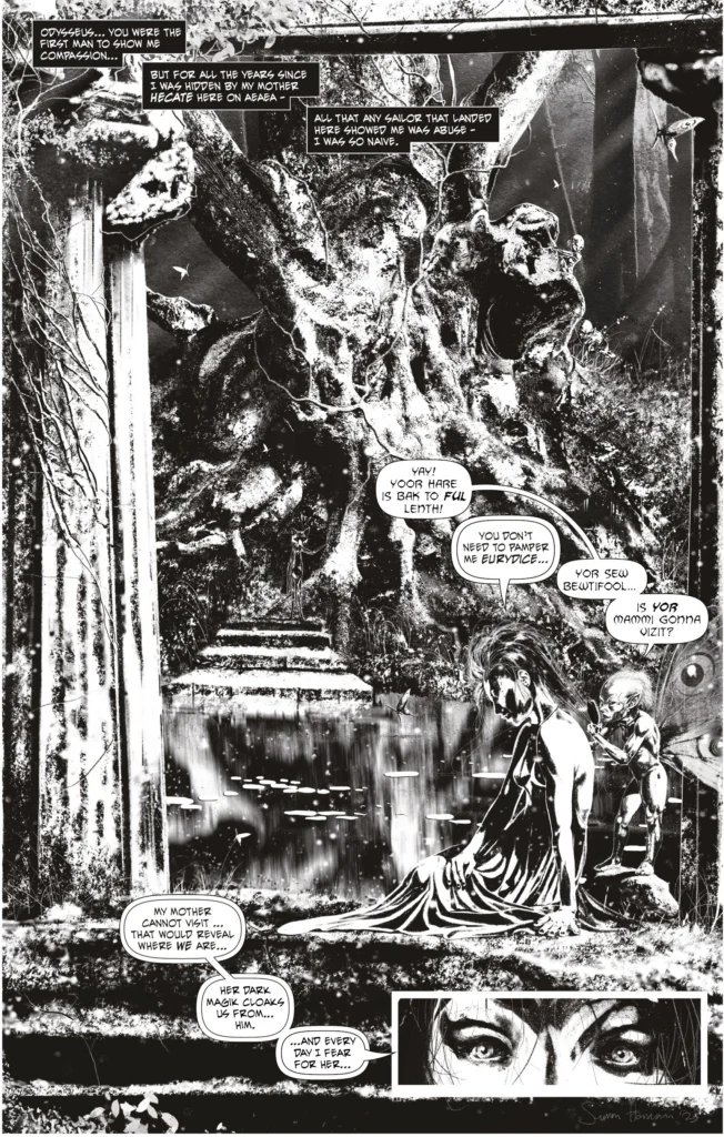 Circe Book 2 - Sample Art