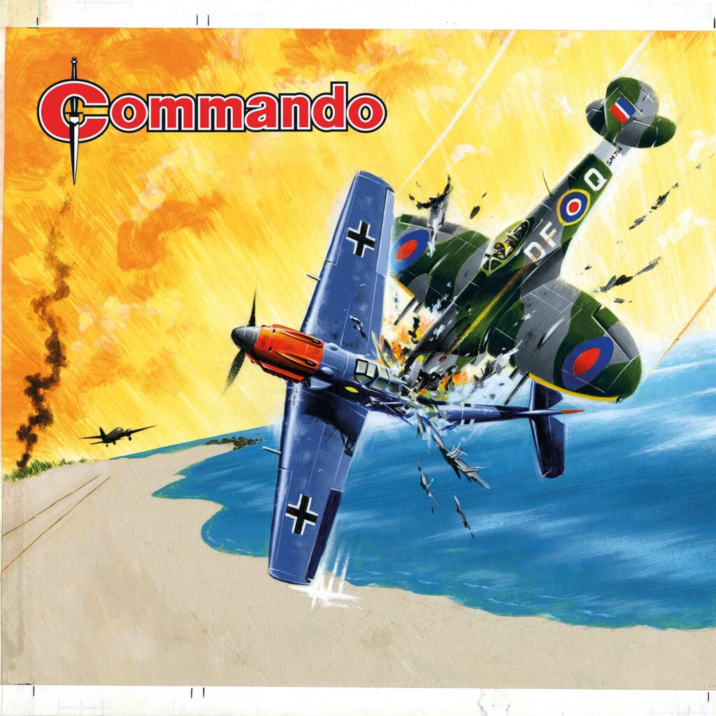 Commando 5986 (Silver): The Squadron That Wouldn’t Die Story: McOwan | Internal Art: Jose Maria Jorge | Cover Art: Ian Kennedy First published 1972 as No. 632