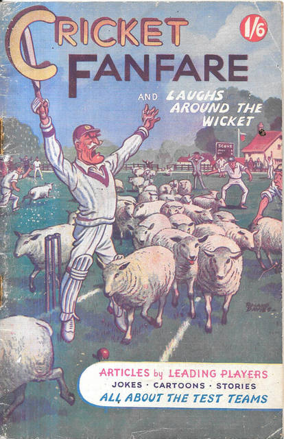Cricket Fanfare and Laughs around the Wicket
Published by S. Evelyn Thomas, 1948
Paperback, 64 Pages