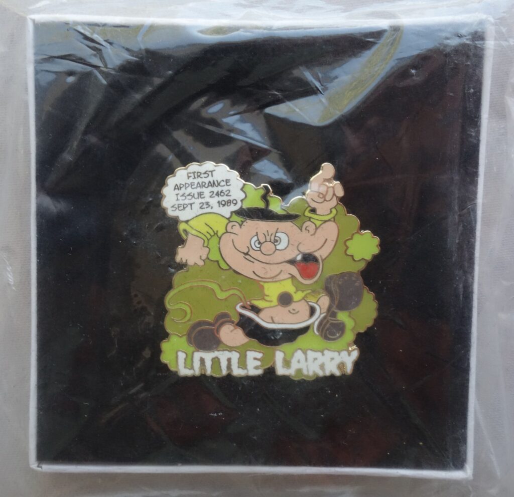 Beano comic Danbury Mint Metal Lapel Pin Badge 2012 Little Larry DCT Archive
