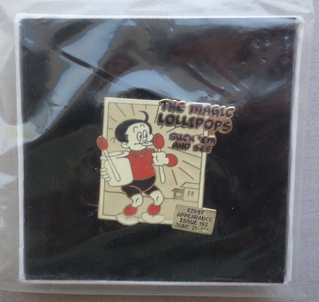 Beano comic Danbury Mint Metal Lapel Pin Badge 2012 Magic Lollipops DCT Archive
