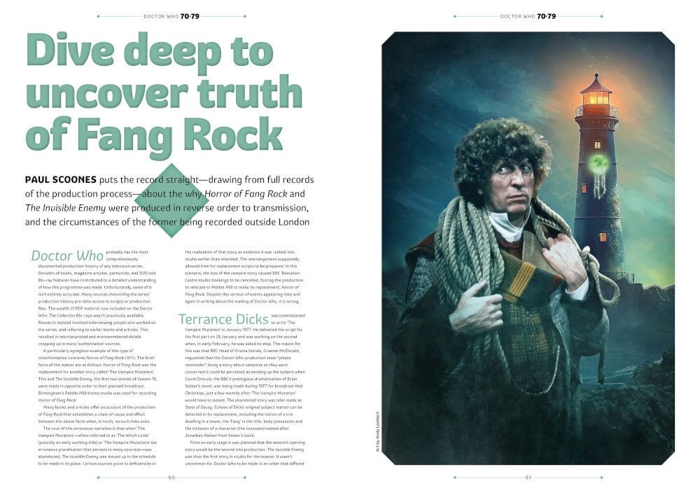 Doctor Who 70-79 - Sample Spread