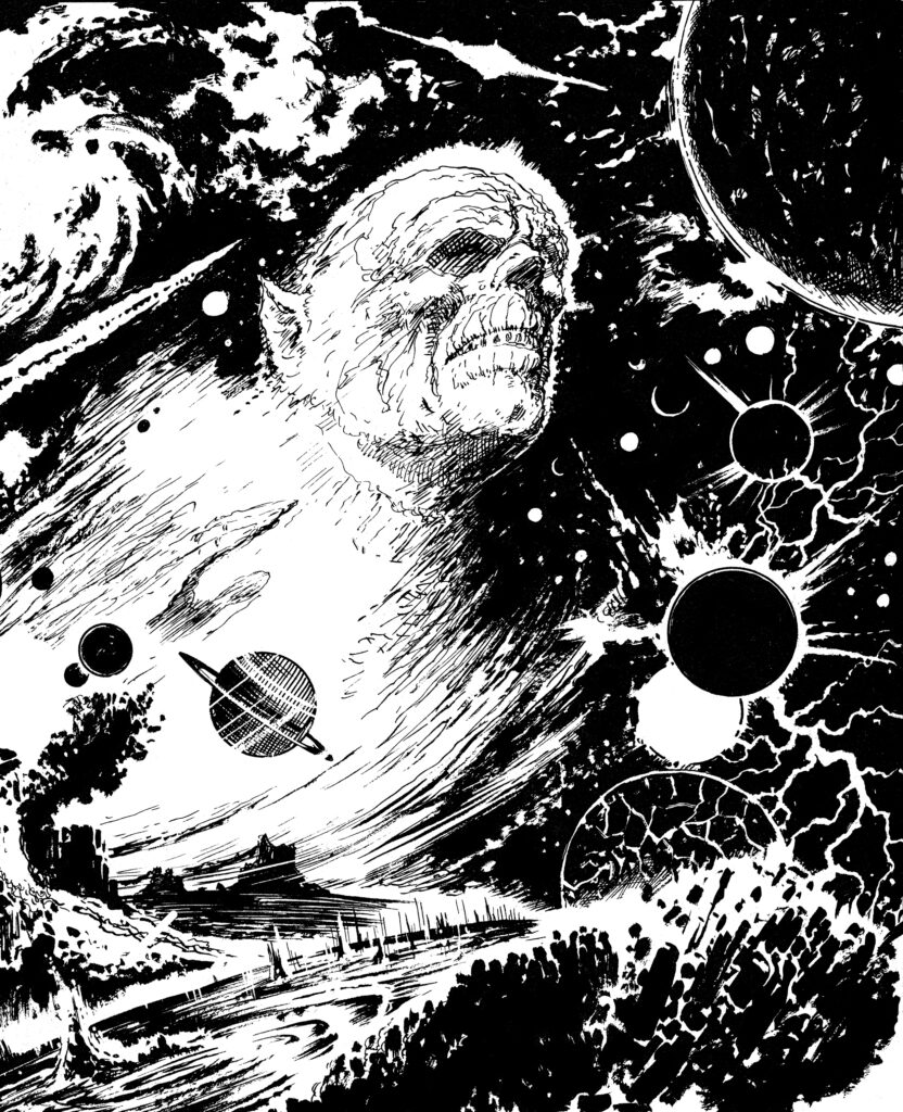 Doomlord art by Eric Bradbury