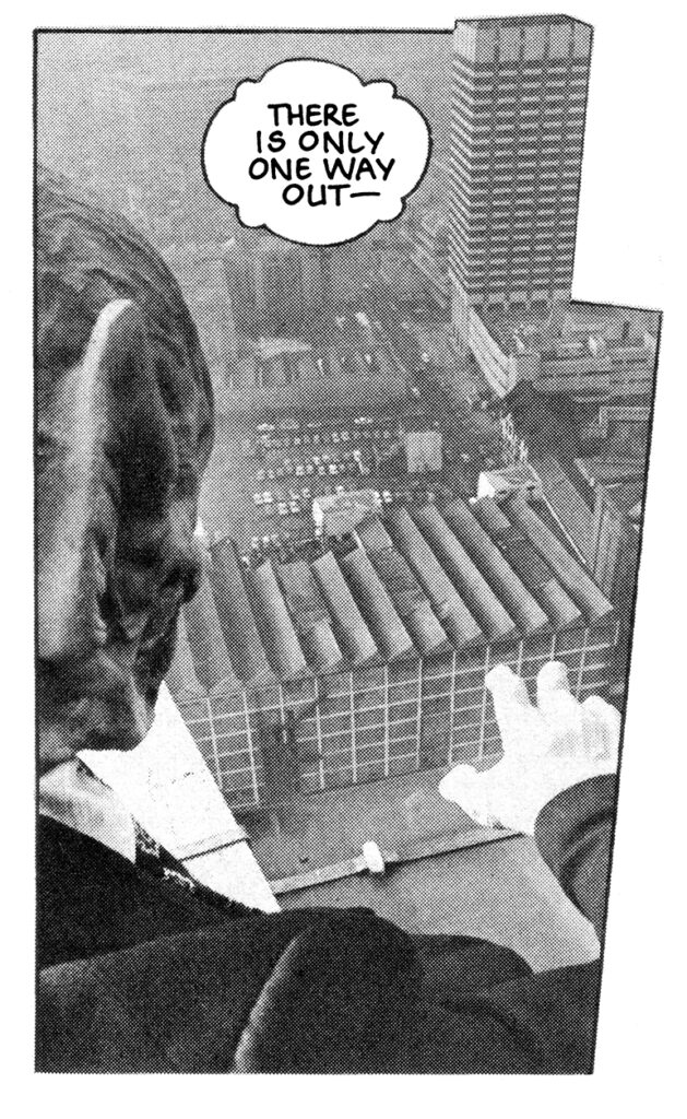 Gary Compton went to scary lengths to take this shot of "Doomlord" atop Kings Reach Tower!
