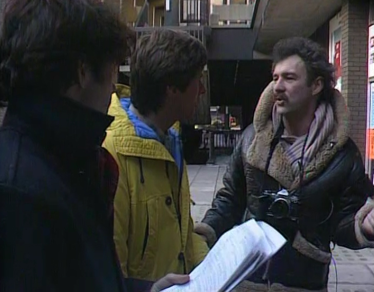 Behind the scenes on a "Doomlord" location shoot