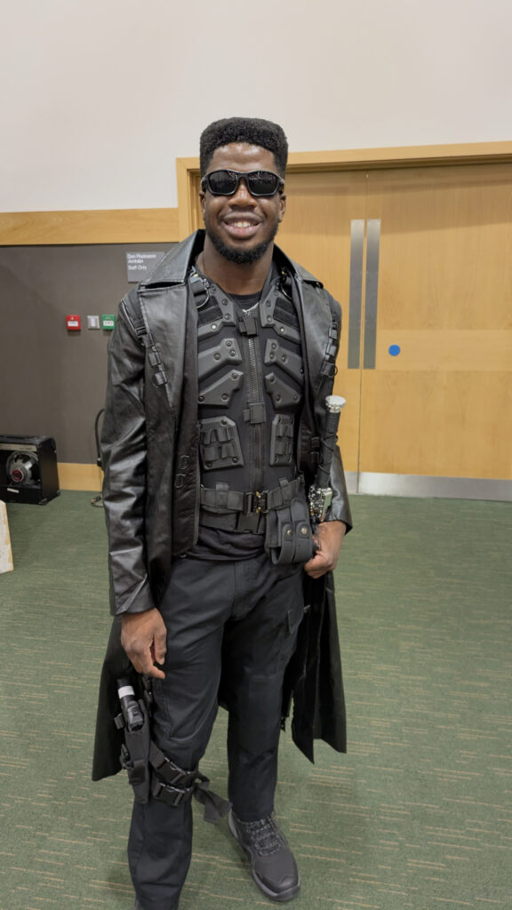 Dublin Comic Con 2026 Cosplay - David as Blade @david_soyele | Photo: James Bacon