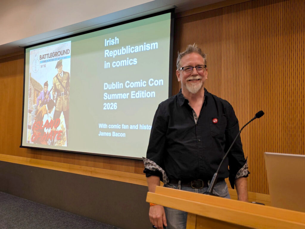 Dublin Comic Con 2026 - Summer Edition - James Bacon | Photo: Dublin Comic Con