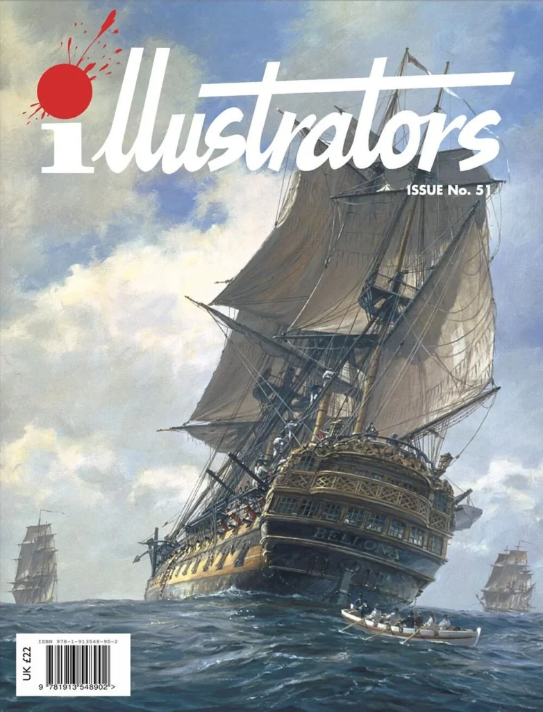 illustrators issue 51 - Back Cover by Geoff Hunt