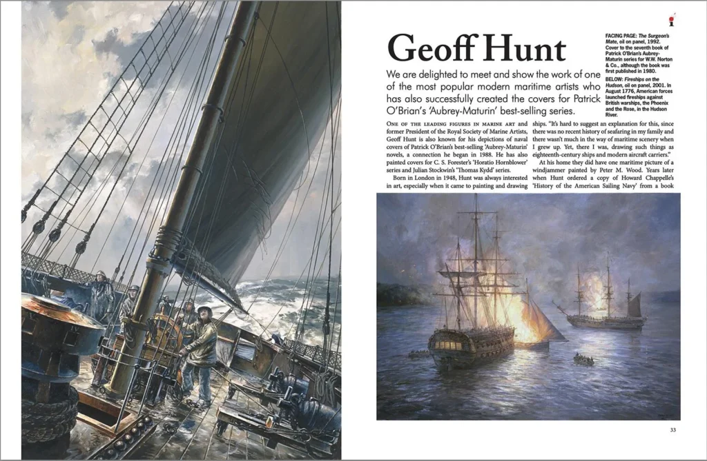 illustrators issue 51 - Sample Spread - Geoff Hunt
