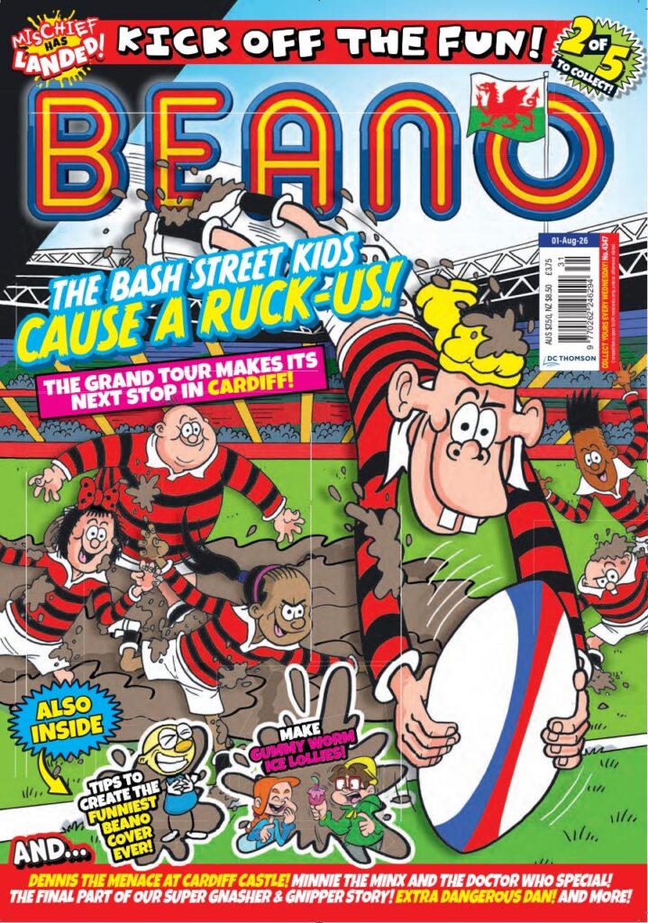 Beano No. 4347 (cover dated 1st August 2026) - Cover by Nigel Parkinson
