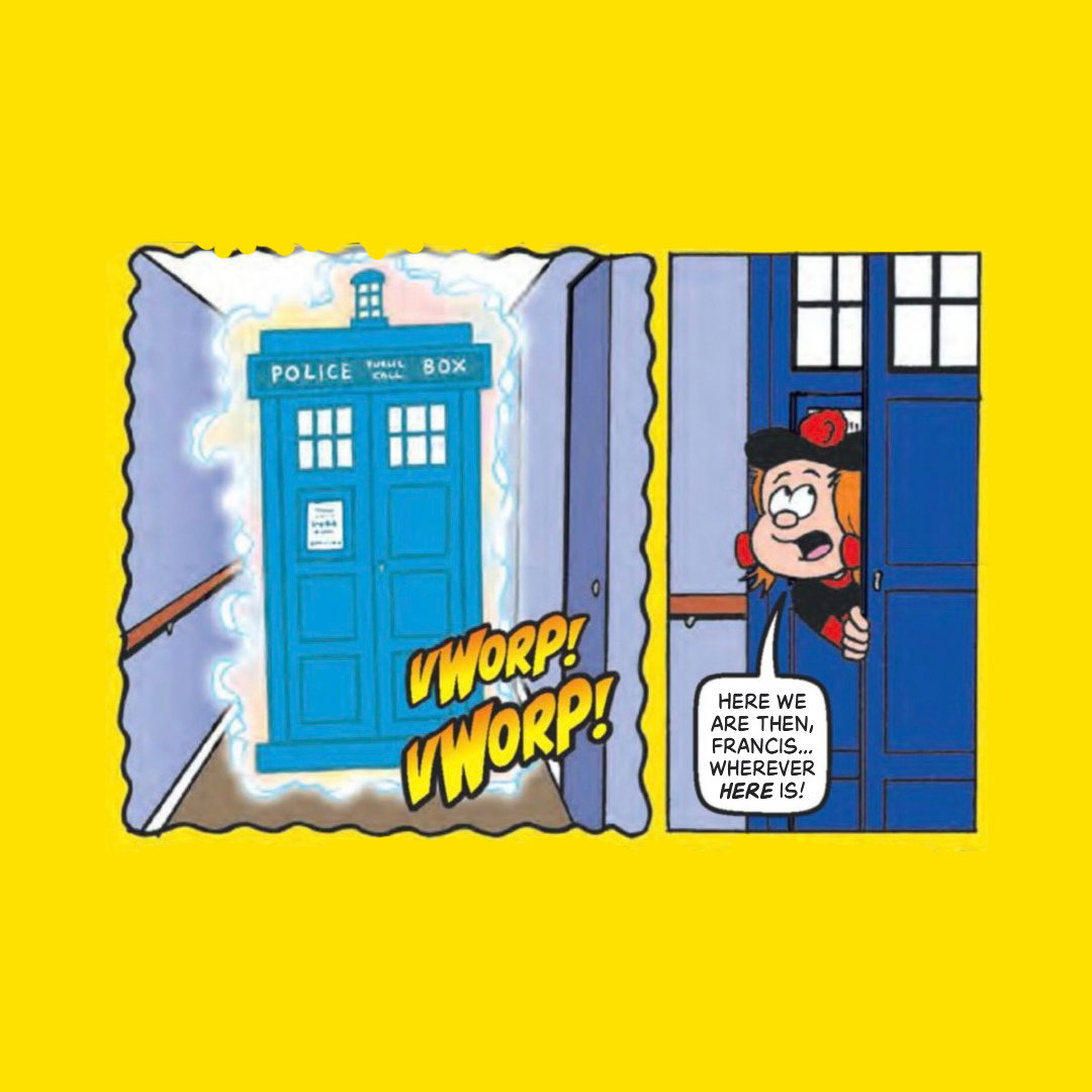 Minnie the Minx is Doctor Who!
