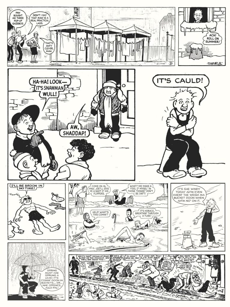 Oor Wullie & The Broons Gift Book 2027: Under The Weather (DC Thomson, 2026)