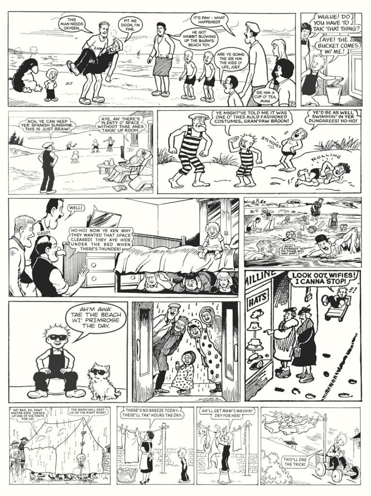 Oor Wullie & The Broons Gift Book 2027: Under The Weather (DC Thomson, 2026)