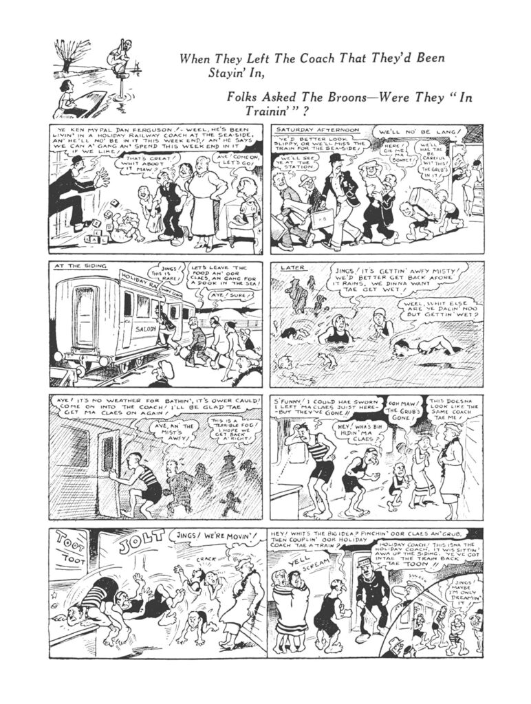 Oor Wullie & The Broons Gift Book 2027: Under The Weather (DC Thomson, 2026)