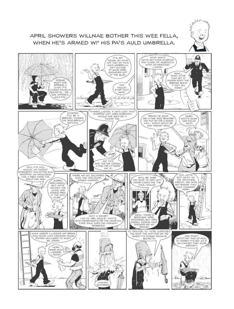 Oor Wullie & The Broons Gift Book 2027: Under The Weather (DC Thomson, 2026)