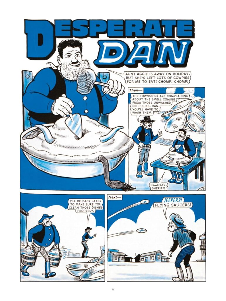 Beano & Dandy Gift Book 2027: Unidentified Funny Objects - Sample Page (DC Thomson, 2026)