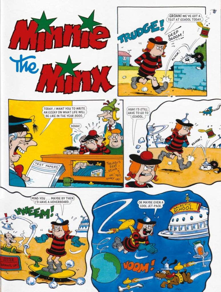 Beano & Dandy Gift Book 2027: Unidentified Funny Objects - Sample Page (DC Thomson, 2026)