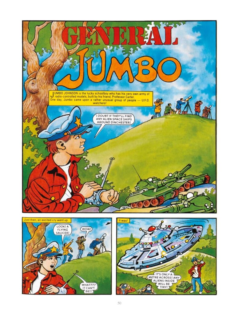 Beano & Dandy Gift Book 2027: Unidentified Funny Objects - Sample Page (DC Thomson, 2026)