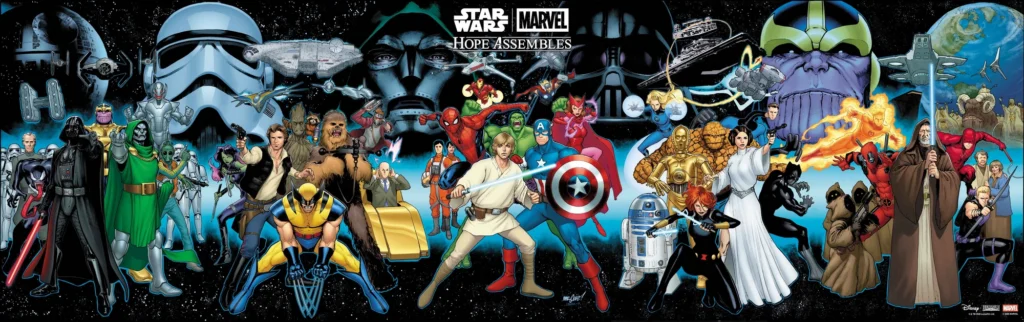 Star Wars Marvel Hope Assembles