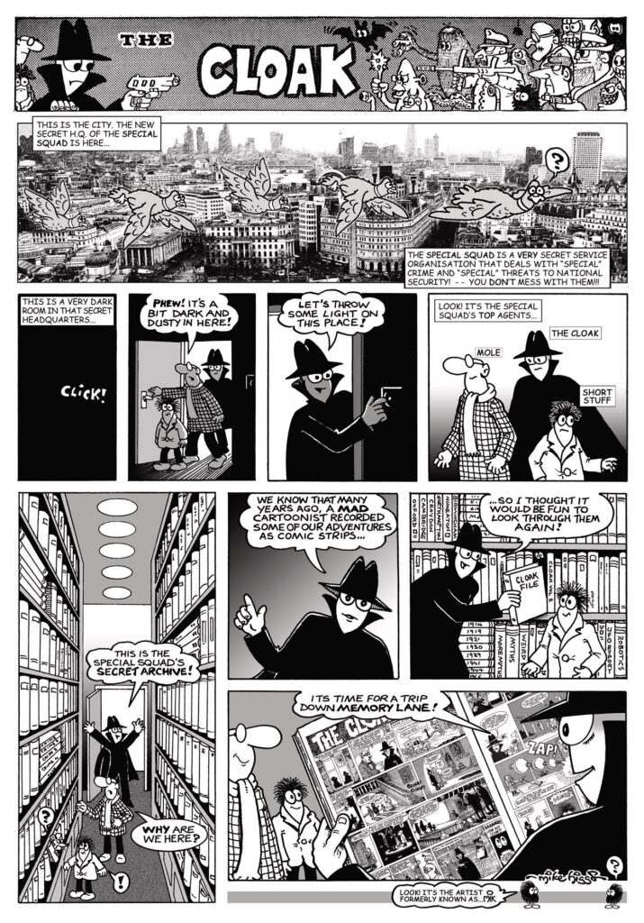The Collected Cloak written and illustrated by Mike Higgs (Comicoz, 2026)