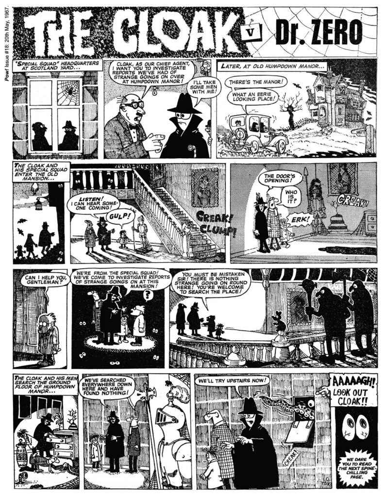 The Collected Cloak written and illustrated by Mike Higgs (Comicoz, 2026)