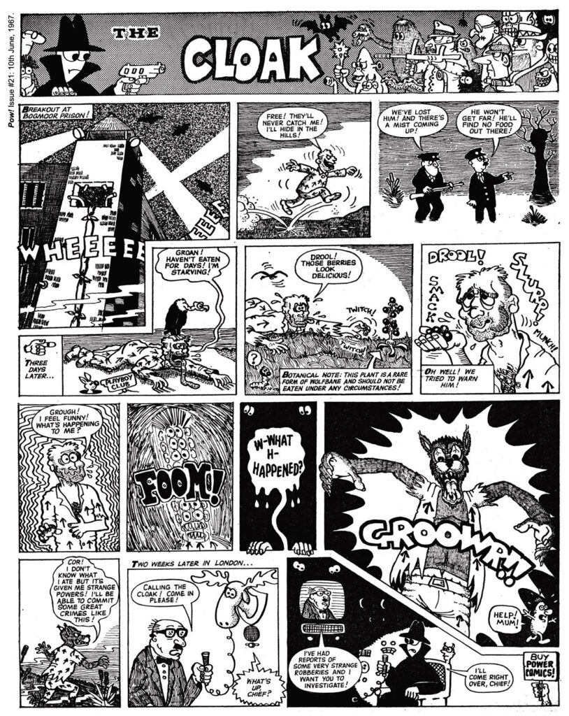 The Collected Cloak written and illustrated by Mike Higgs (Comicoz, 2026)