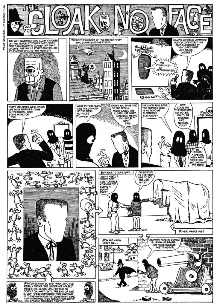 The Collected Cloak written and illustrated by Mike Higgs (Comicoz, 2026)