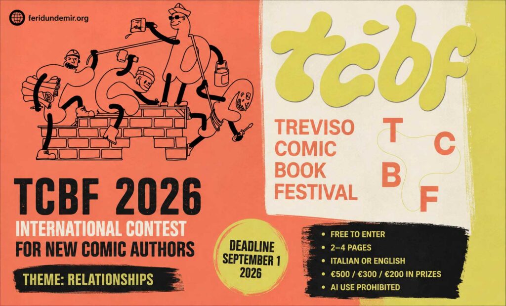 Treviso Comic Book Festival’s “International Contest for New Comic Authors” 2026 Competition