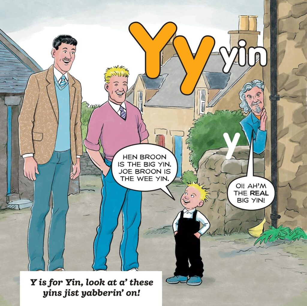 Oor Wullie's ABCs in Scots by Kate McAuliffe, Illustrated by Mike Donaldson is available from all good bookshops | ISBN: 978-1917436816