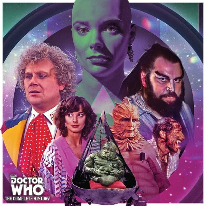 Doctor Who: The Complete History 42 - The Trial of a Time Lord | Art by Lee Johnson 