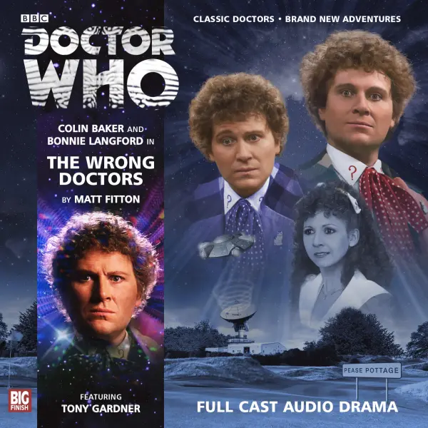 Doctor Who: The Wrong Doctors | Cover art by Mark Plastow