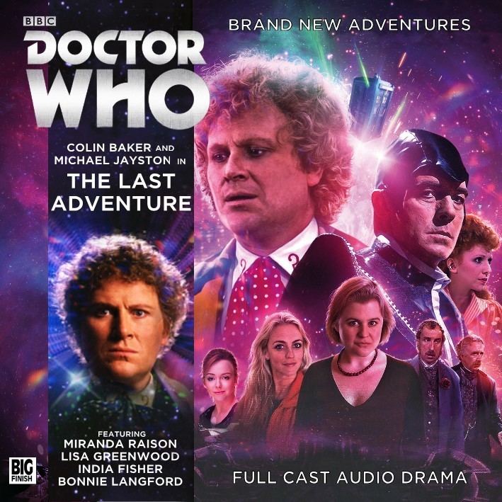 Doctor Who: The Last Adventure | Cover art by Tom Webster