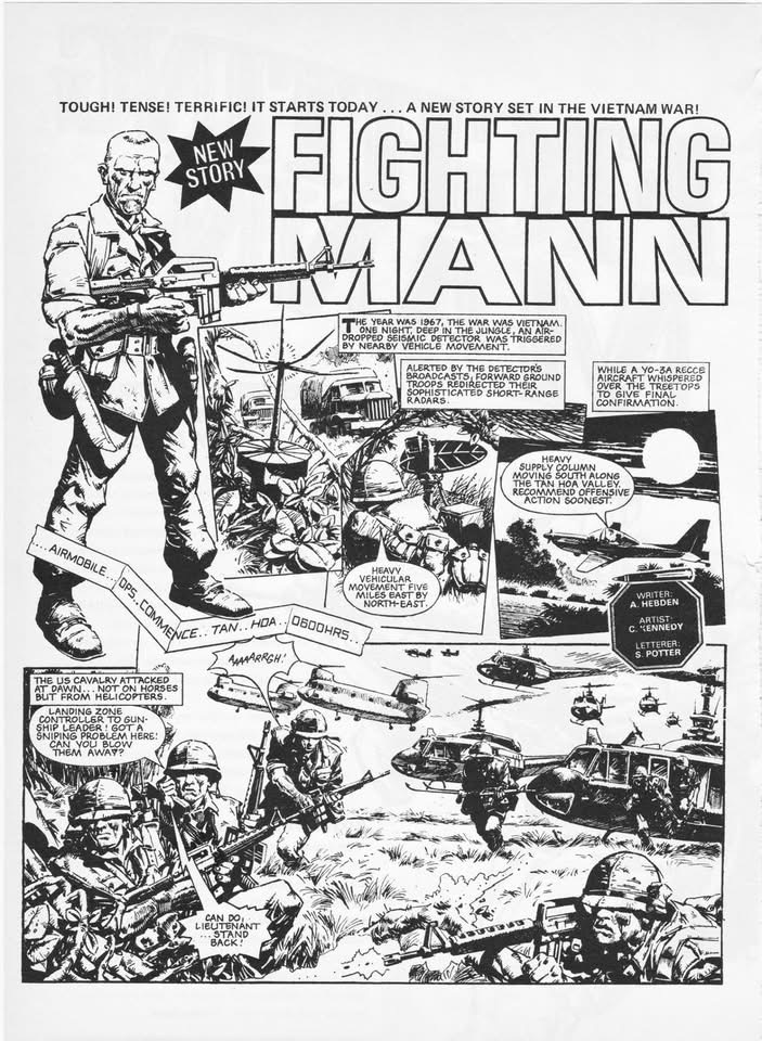 Fighting Mann by Alan Hebden and Cam Kennedy