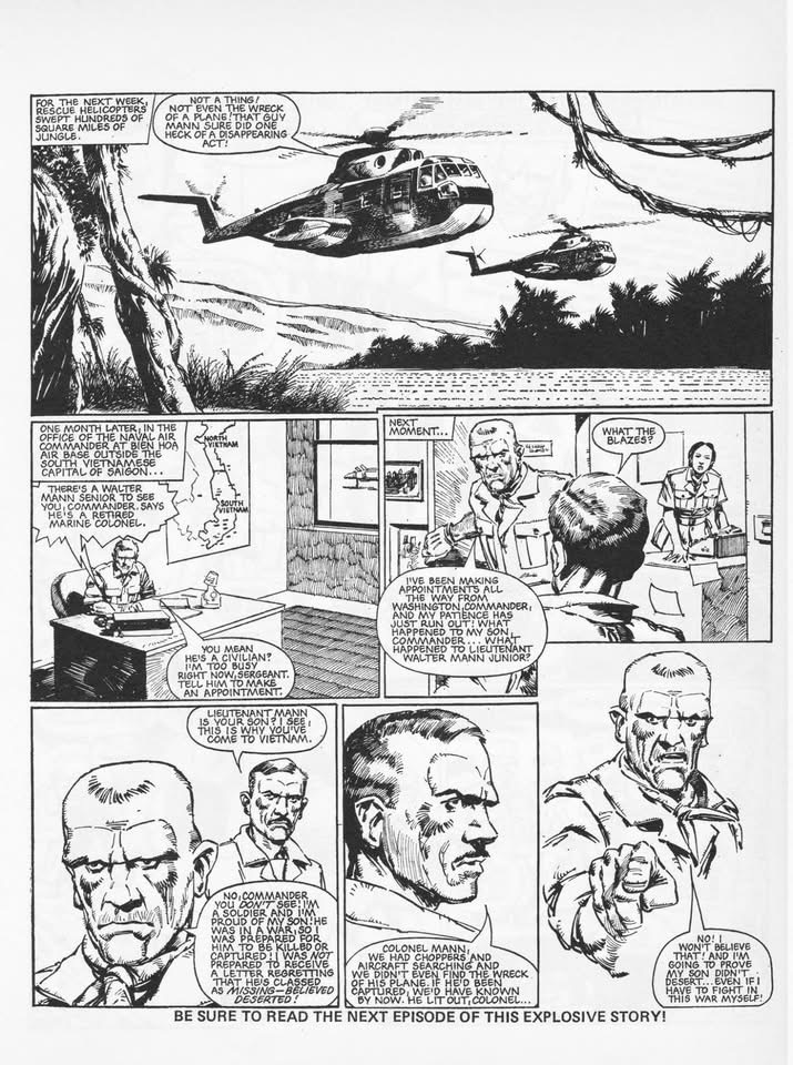 Fighting Mann by Alan Hebden and Cam Kennedy