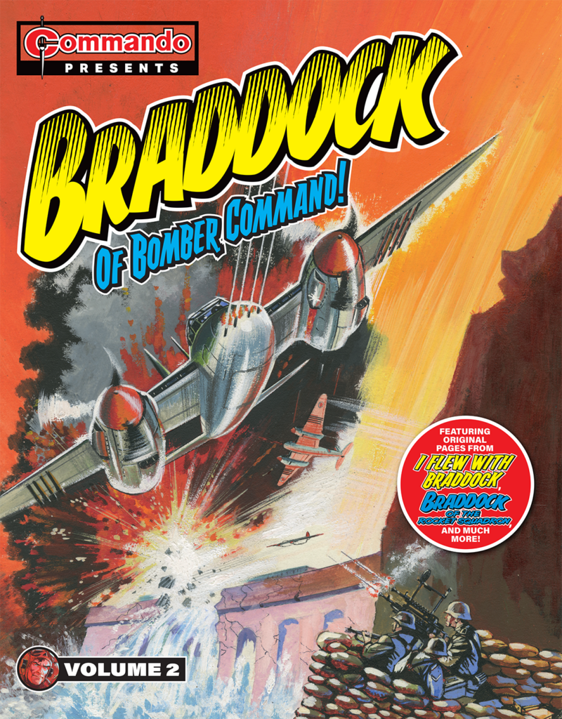 Commando Presents: Braddock Of Bomber Command Volume 2 - Cover
