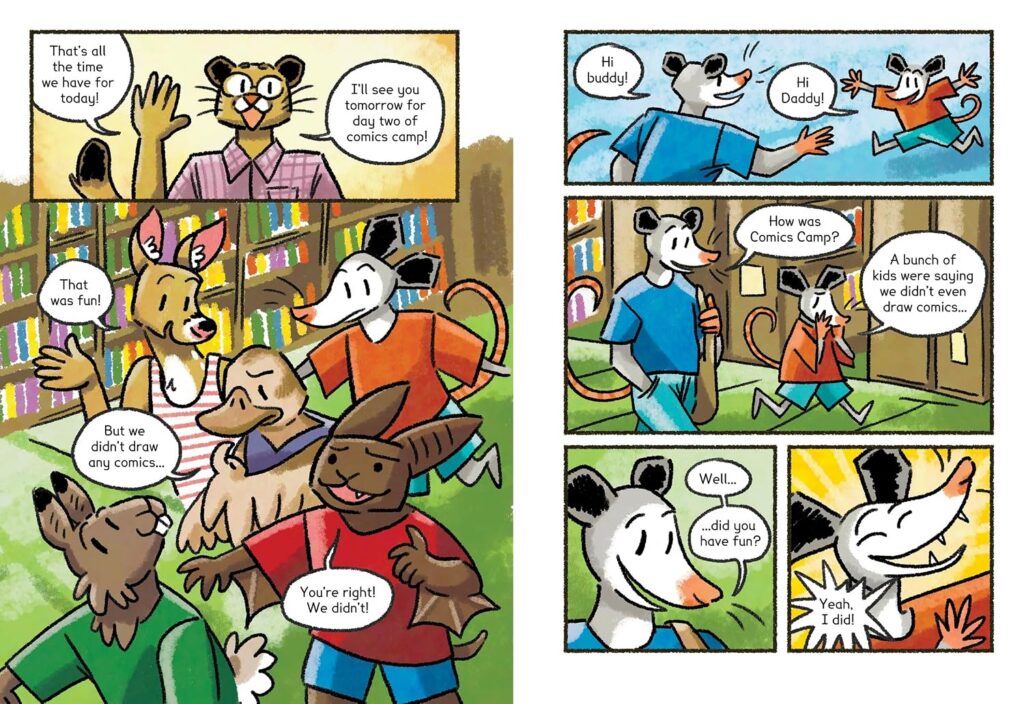 Fox River Comics Camp by Cathy G. Johnson