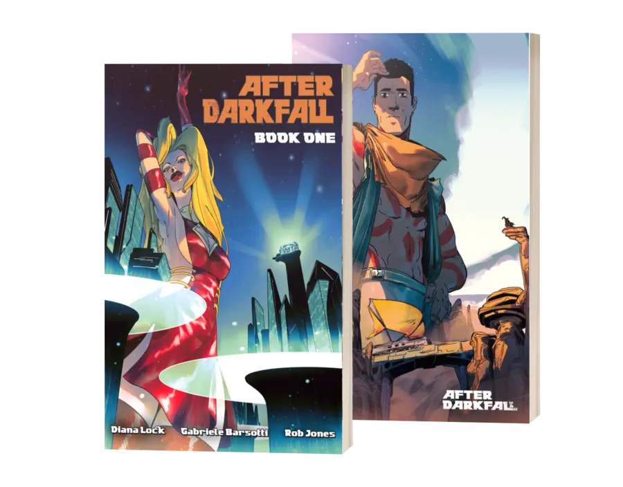 After Darkfall, written by Diana Lock, drawn by Gabriele Barsotti