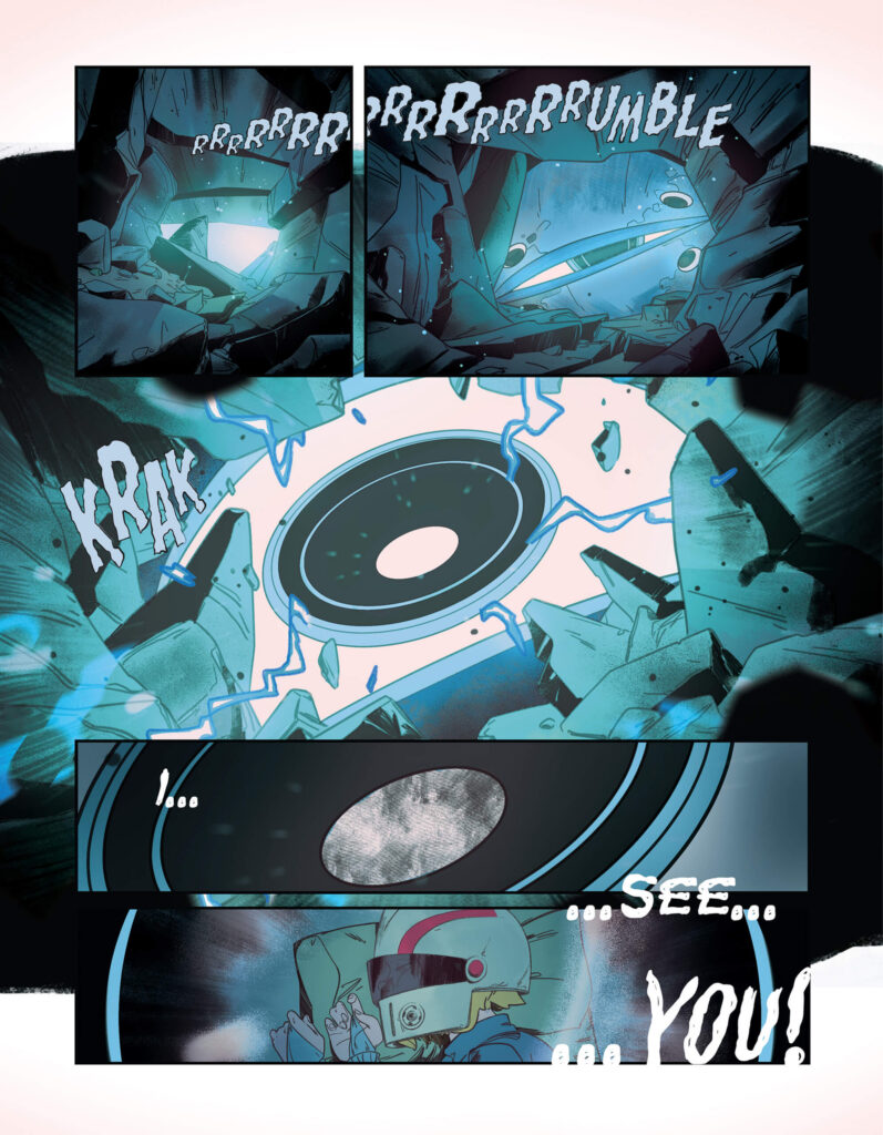 After Darkfall, written by Diana Lock, drawn by Gabriele Barsotti