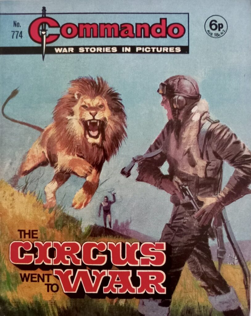 Commando No. 774: The Circus Went to War
Story: Eric Hebden | Art: Gordon Livingstone | Cover: Jordi Penalva
