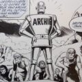 “Archie the Man of Steel” drawn by Bert Bus. First published in the weekly Sjors in 1973