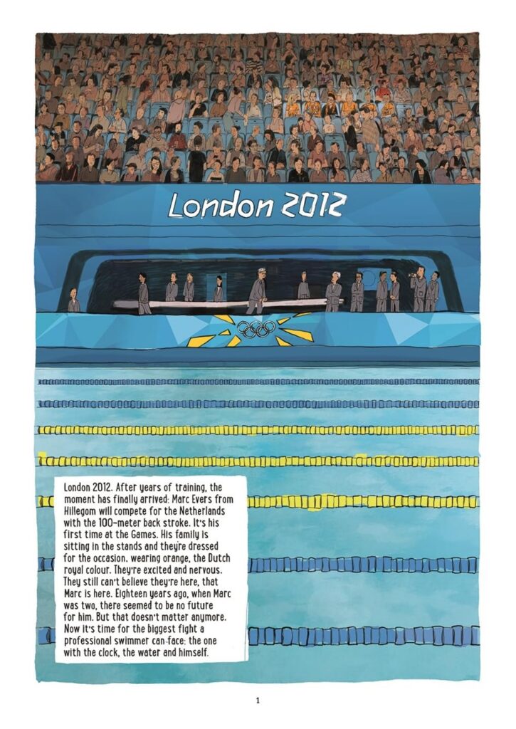 The Great Marc Evers: The True Story of a Champion Against All Odds - Sample Pages (SelfMadeHero, 2026)