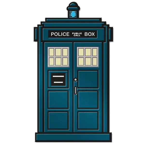 Doctor Who: Enamel Pin Badge: The TARDIS (2018-2025)