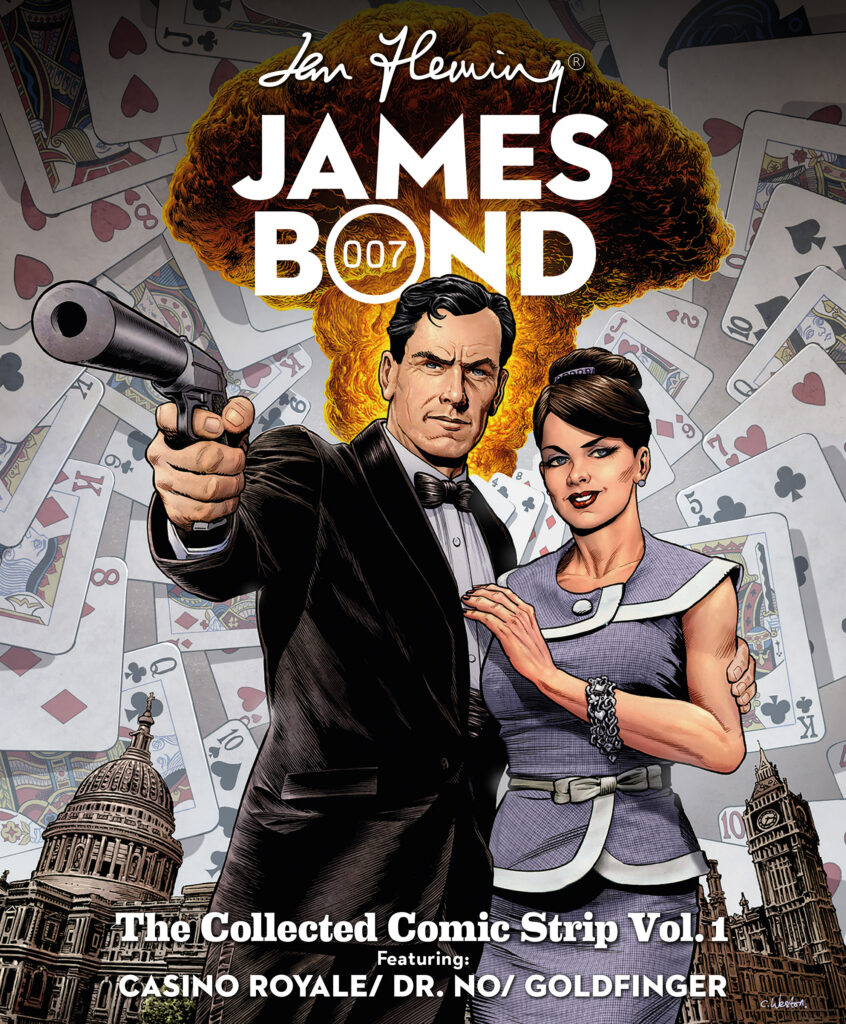 Ian Fleming’s James Bond Signature Comic Strip Collection Volume 1 - Cover by Chris Weston - FINAL COVER