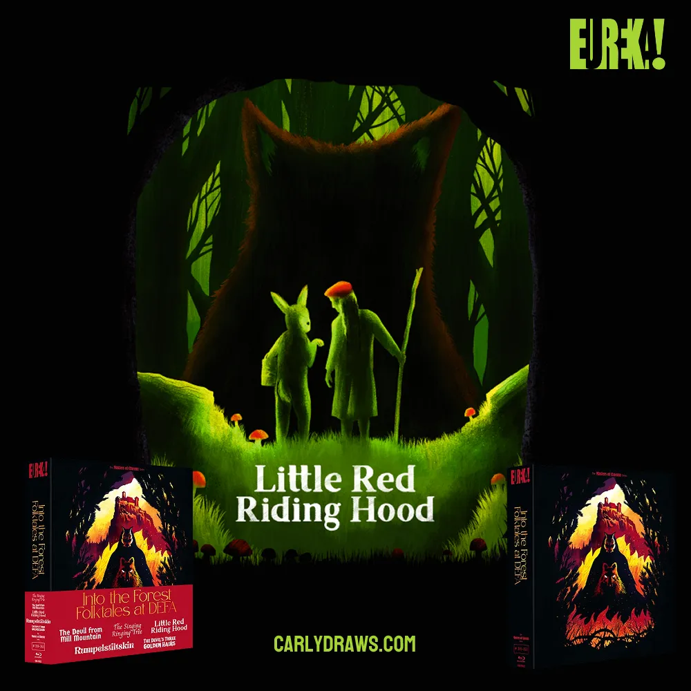 Masters of Cinema: Into the Forest: Folktales At DEFA - Art by Carly A-F | https://carlydraws.com