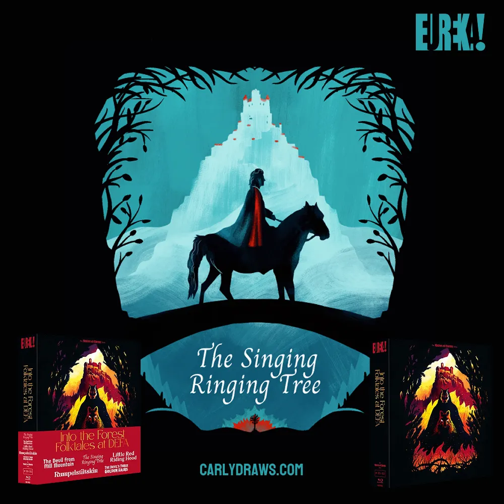 Masters of Cinema: Into the Forest: Folktales At DEFA - Art by Carly A-F | https://carlydraws.com