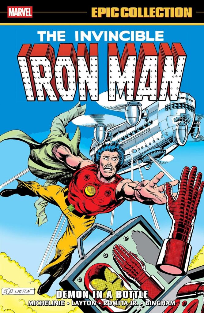Iron Man Epic Collection: Demon In A Bottle
Author: David Michelinie, Bob Layton & John Romita Jr.
Publisher: Marvel US
ISBN-13: 978-1302967444