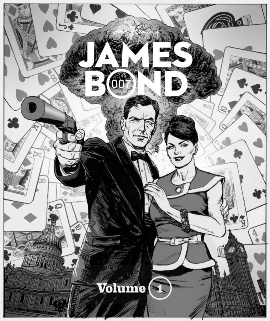 Ian Fleming’s James Bond Signature Comic Strip Collection Volume 1 - Cover Rough by Chris Weston