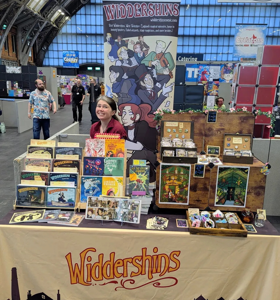 Widdershins creator Kate Ashwin